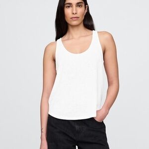 GAP Women's Classic White Tank Top